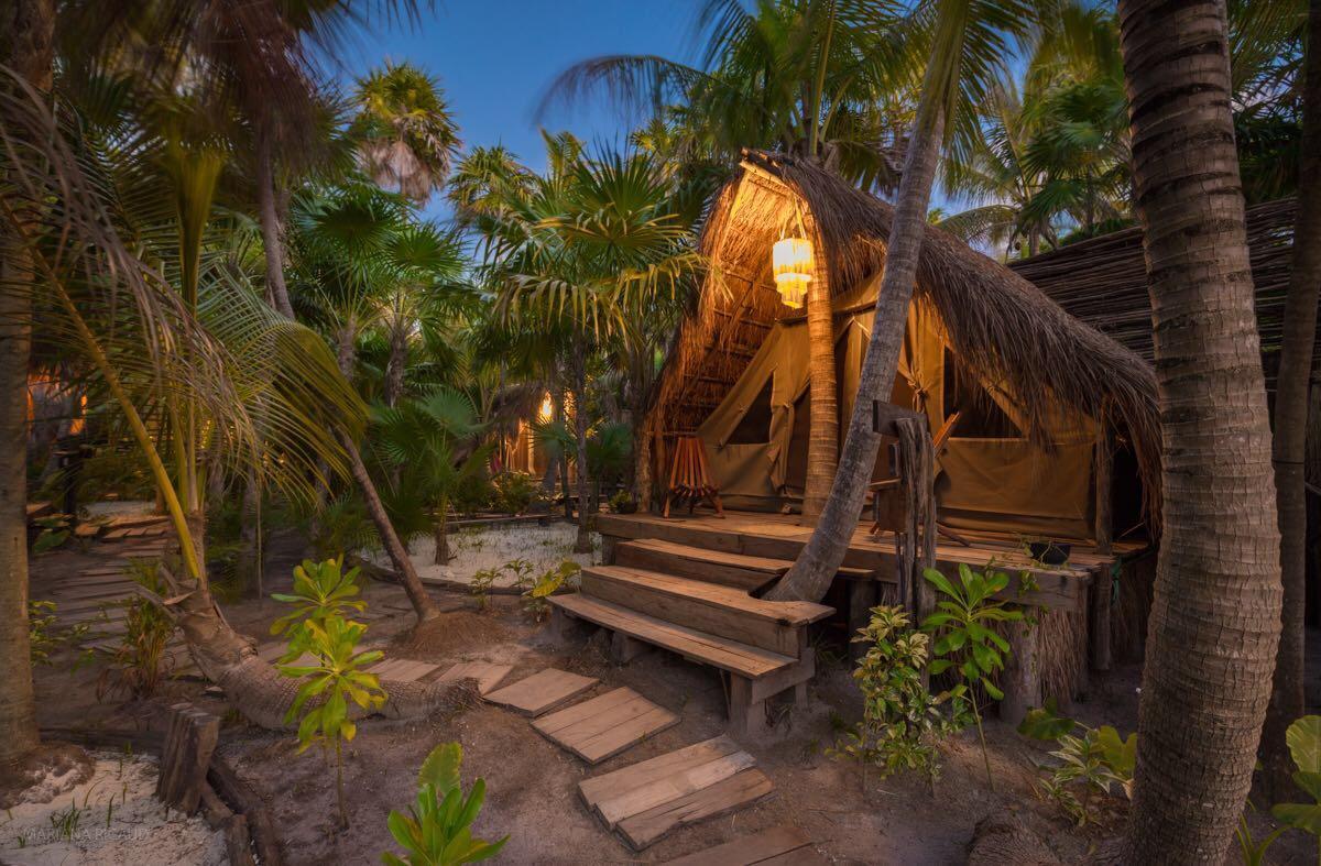 Hotel Nativus Glamping & Cenote Tulum Exteriér fotografie